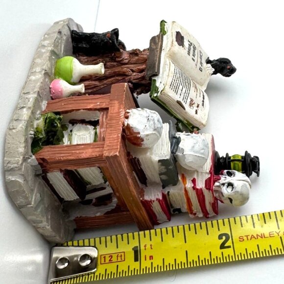 Lemax Spooky Town Warlocks Workshop Figurine Halloween Decor 2012 - Picture 3 of 11